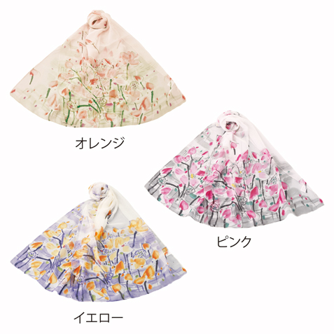 エアリーフルール・シフォンストールイメージ画像